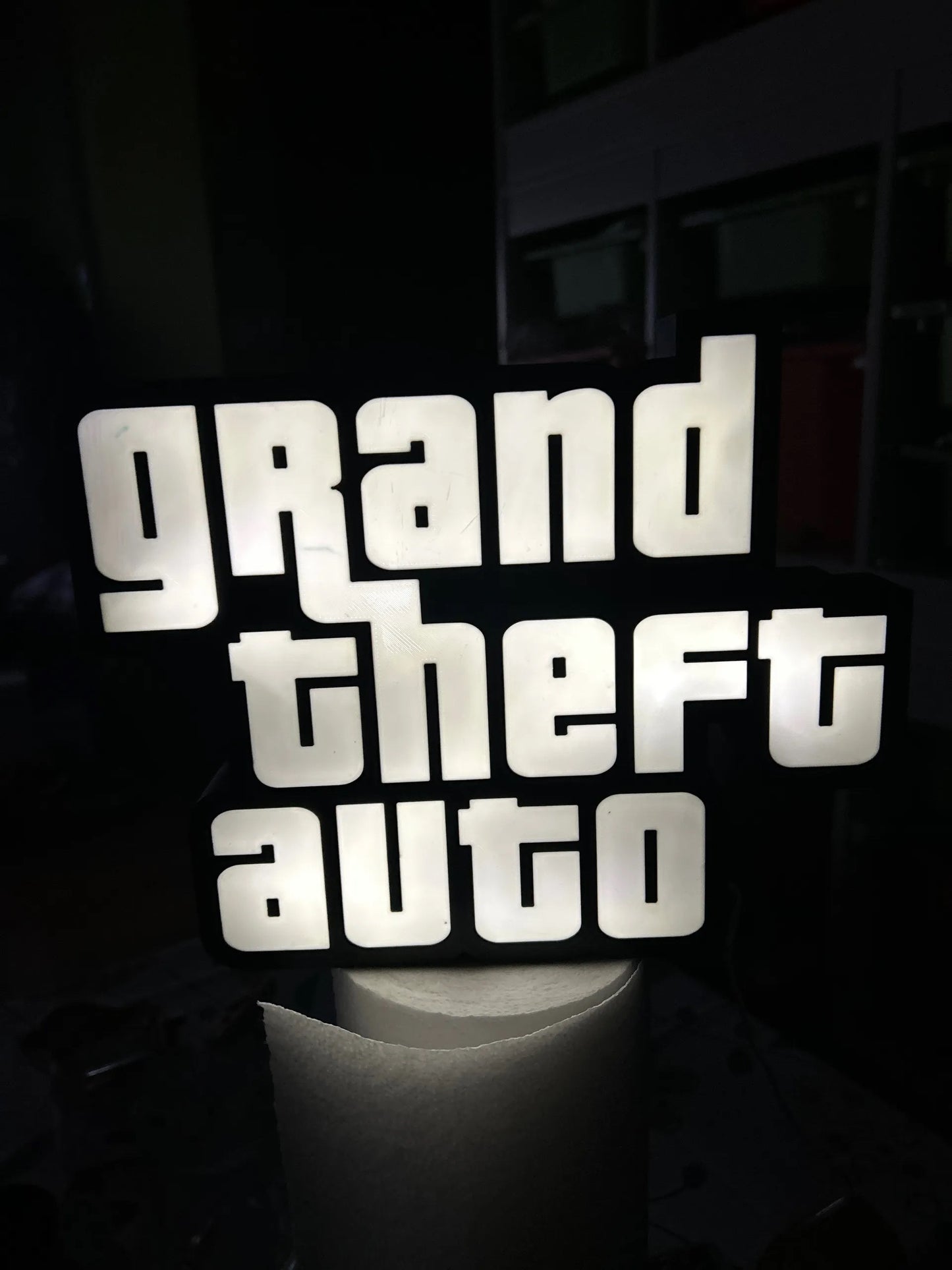 GTA Logo Caja De Luz
