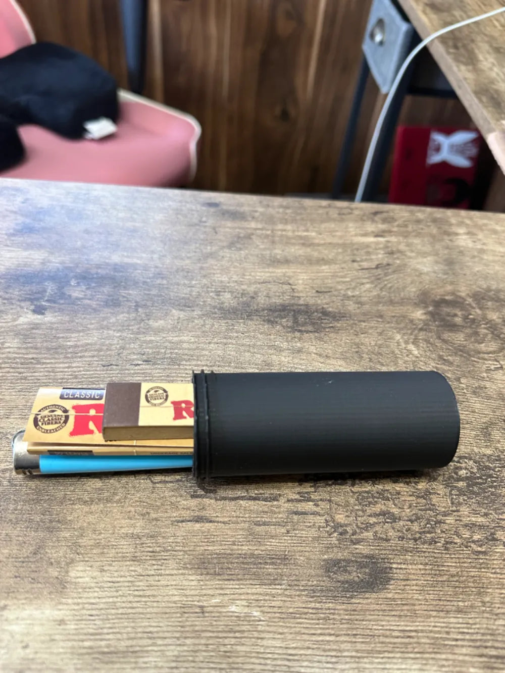 Contenedor de encendedor y cigarros a prueba de agua