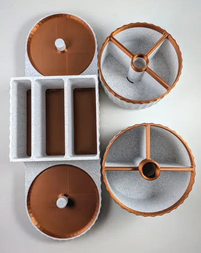 Organizador Giratorio Para Baño