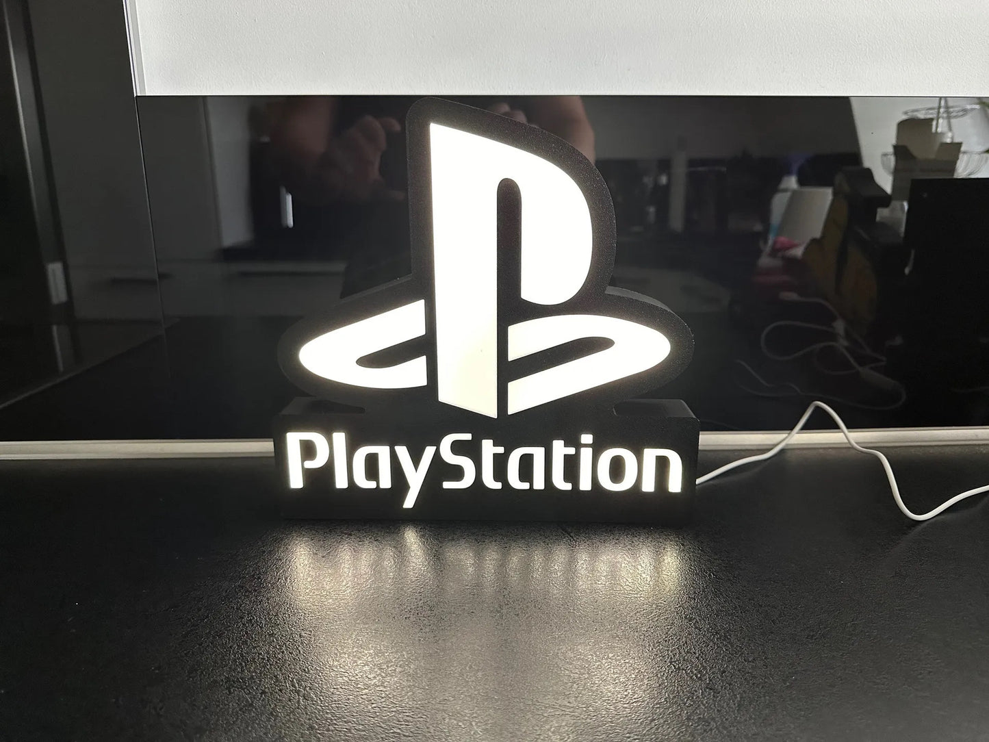 Playstation Logo Caja De Luz
