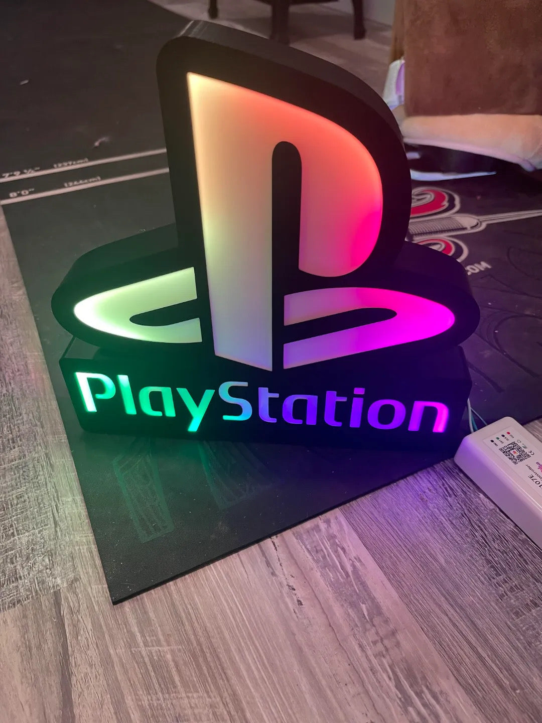 Playstation Logo Caja De Luz