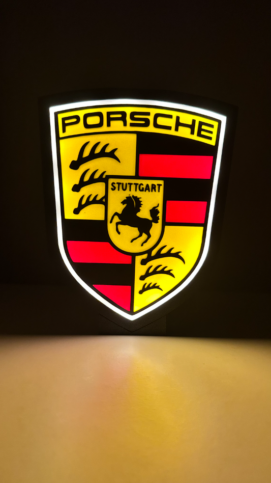 Caja de luz Porsche