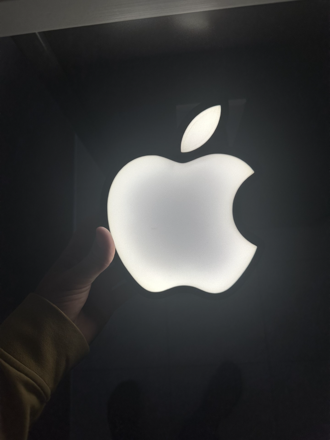 Logo Apple Caja De Luz