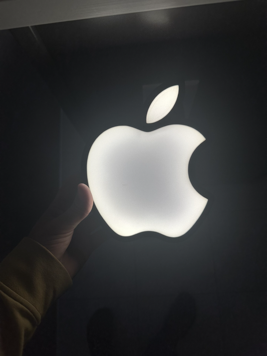 Logo Apple Caja De Luz
