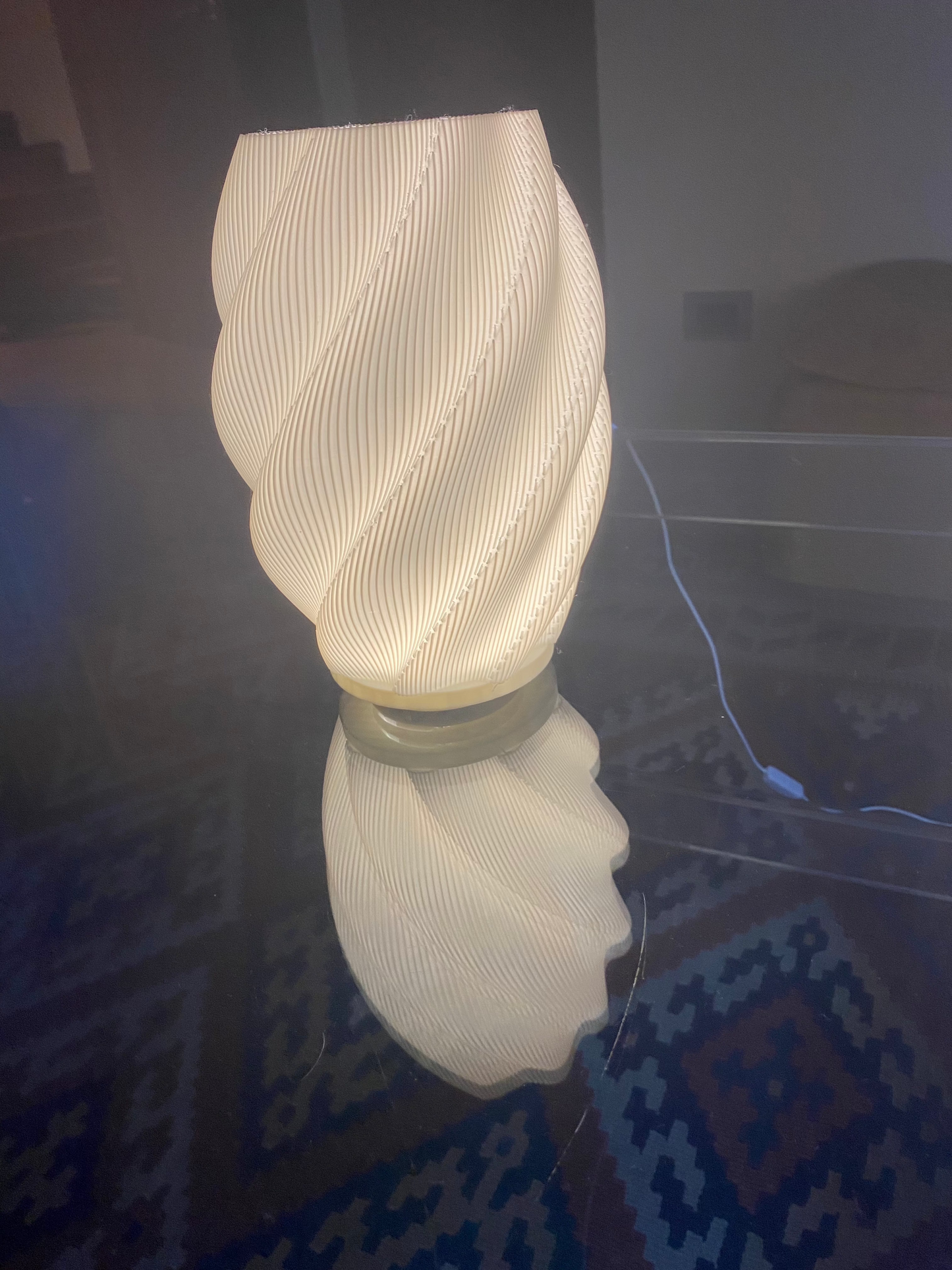 Lámpara Led Diseño Enrollado