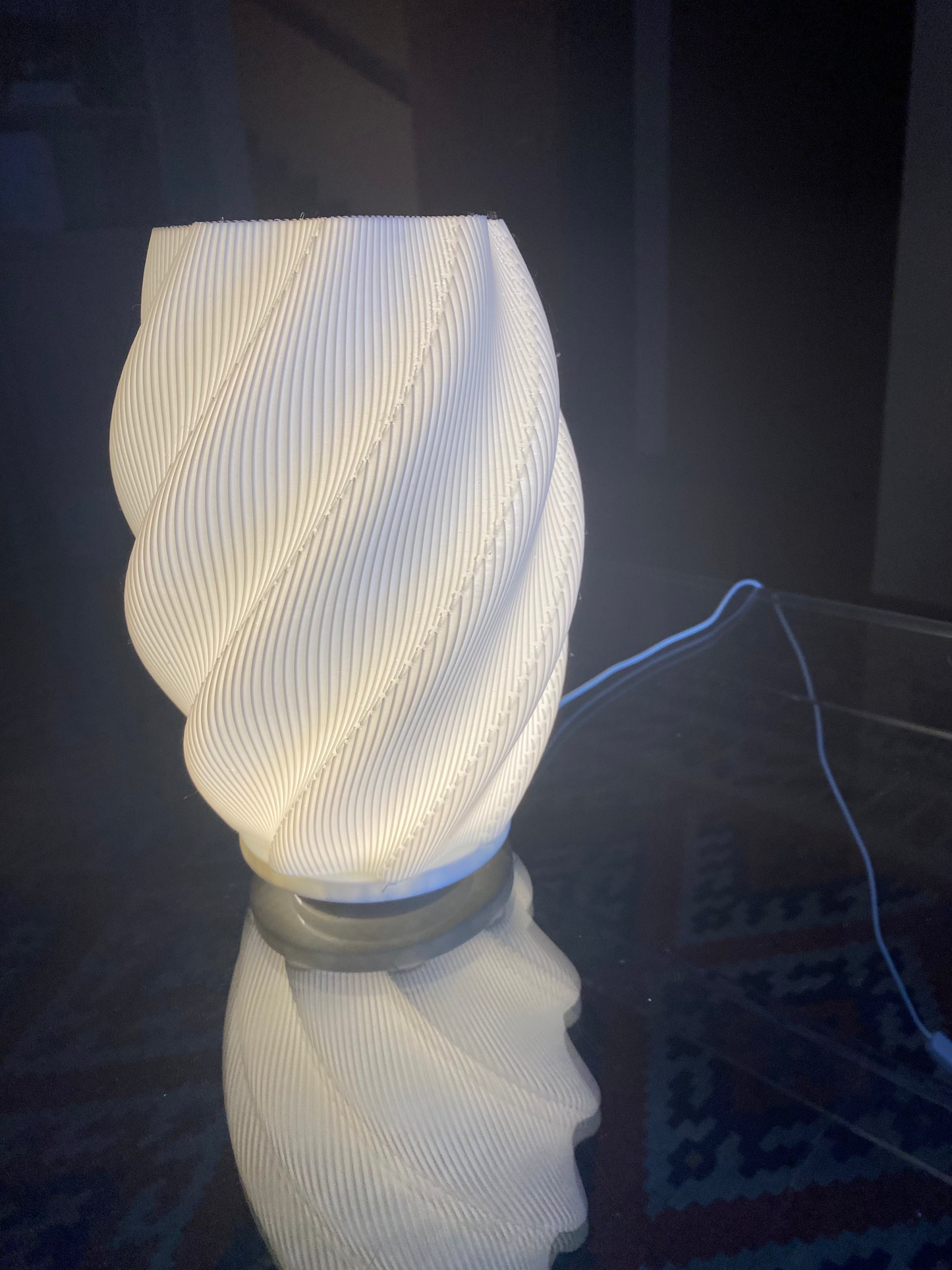 Lámpara Led Diseño Enrollado