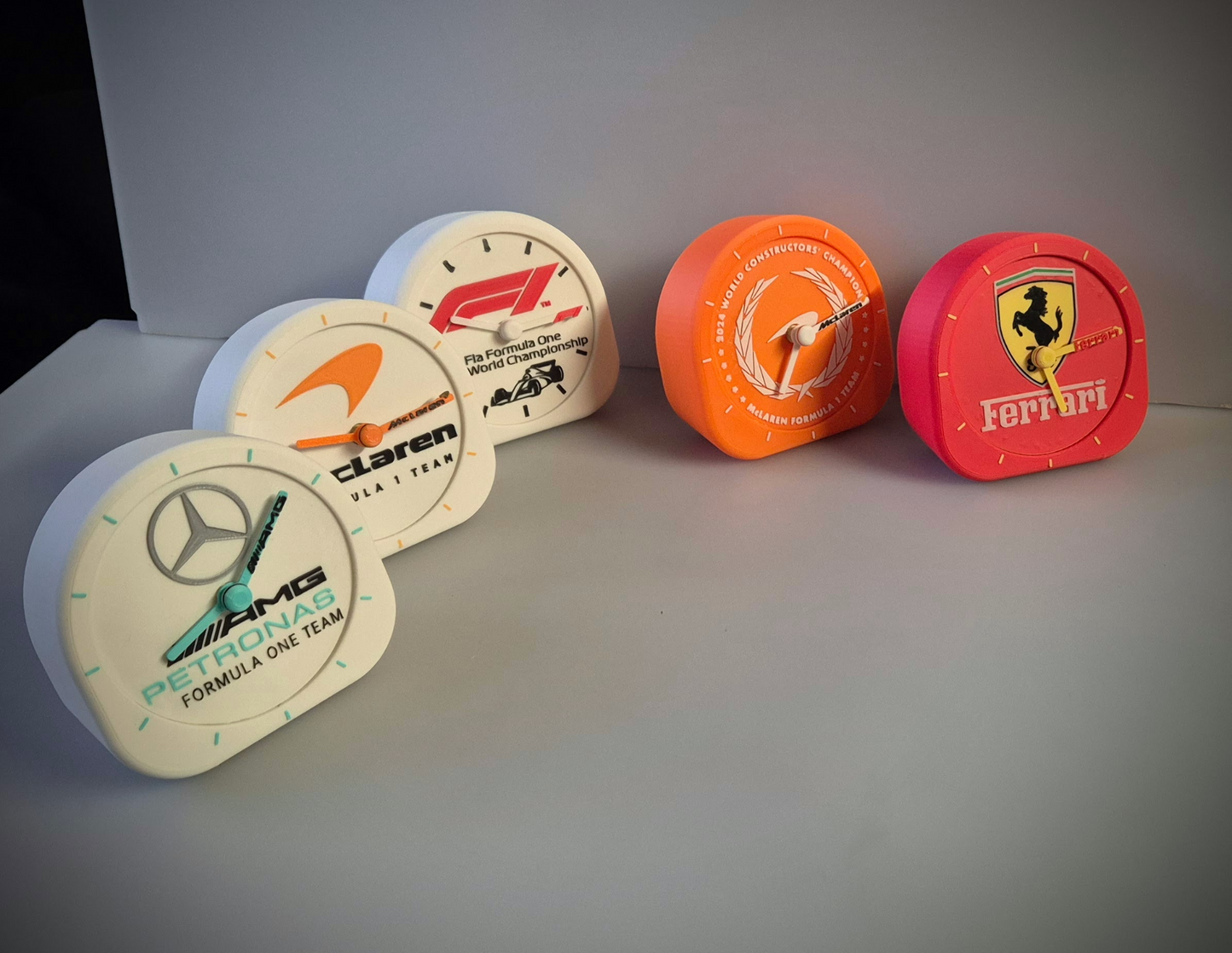 Reloj de Mesa F1