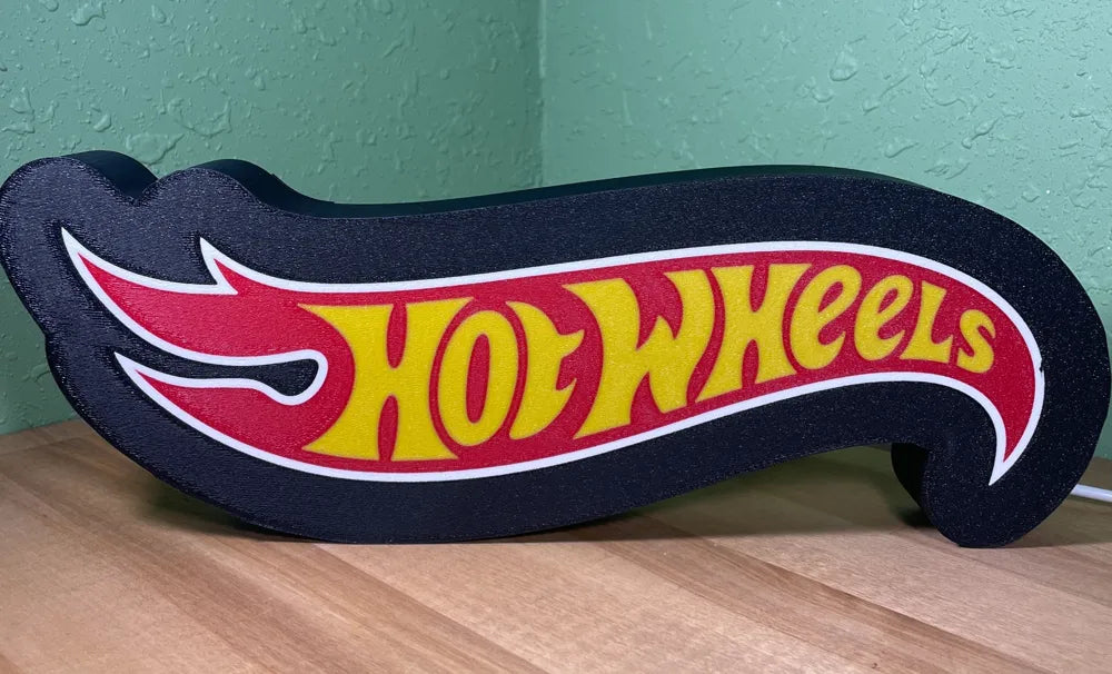 Caja de luz Hot Wheels