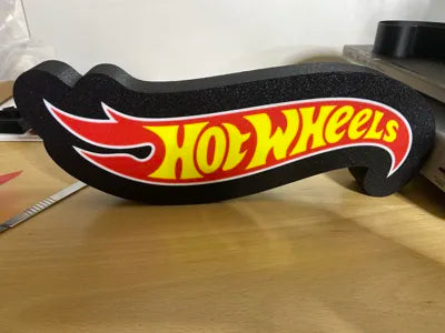 Caja de luz Hot Wheels
