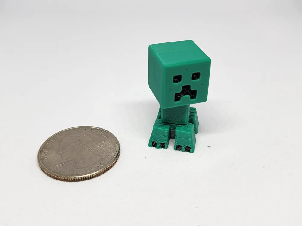 Kit Llavero y/o Figurita Para Armar Kreeper Minecraft