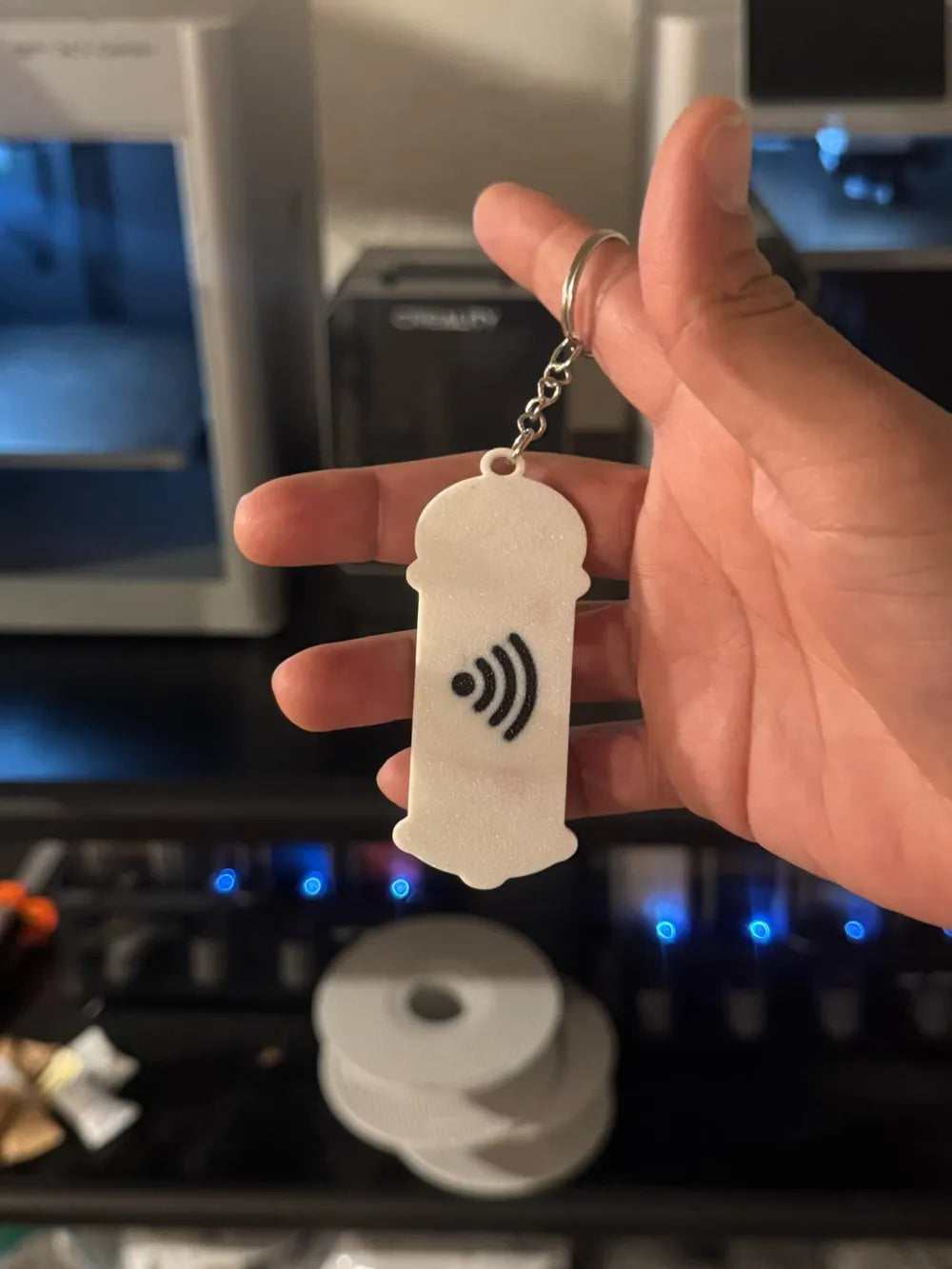 Llavero NFC Poste de Barbería