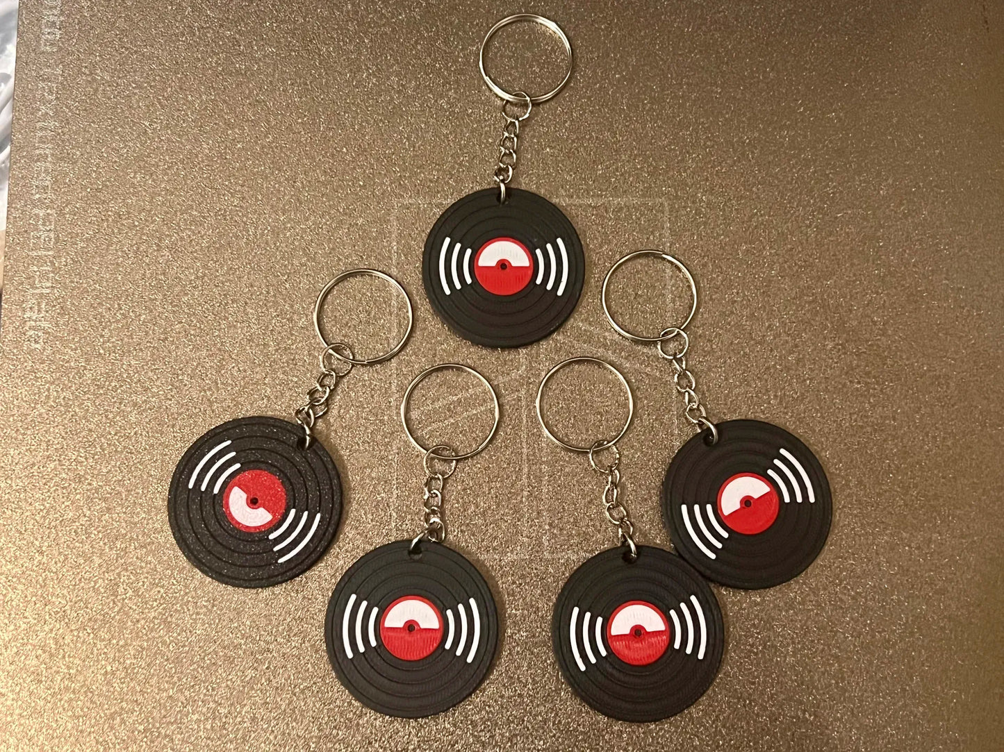 Llavero NFC Disco de Vinilo