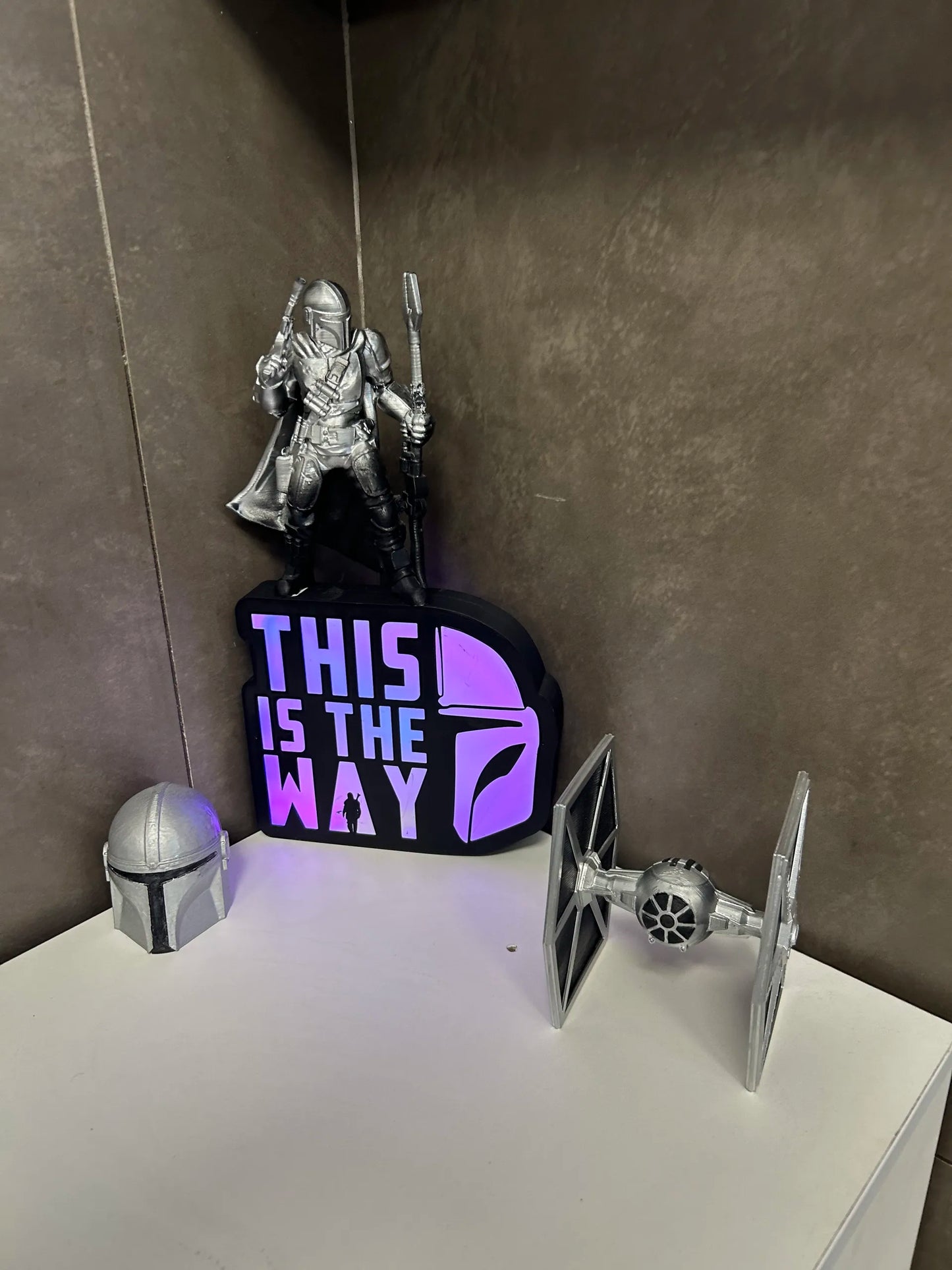 Caja de luz The Mandalorian