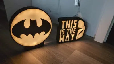 Caja de luz The Mandalorian