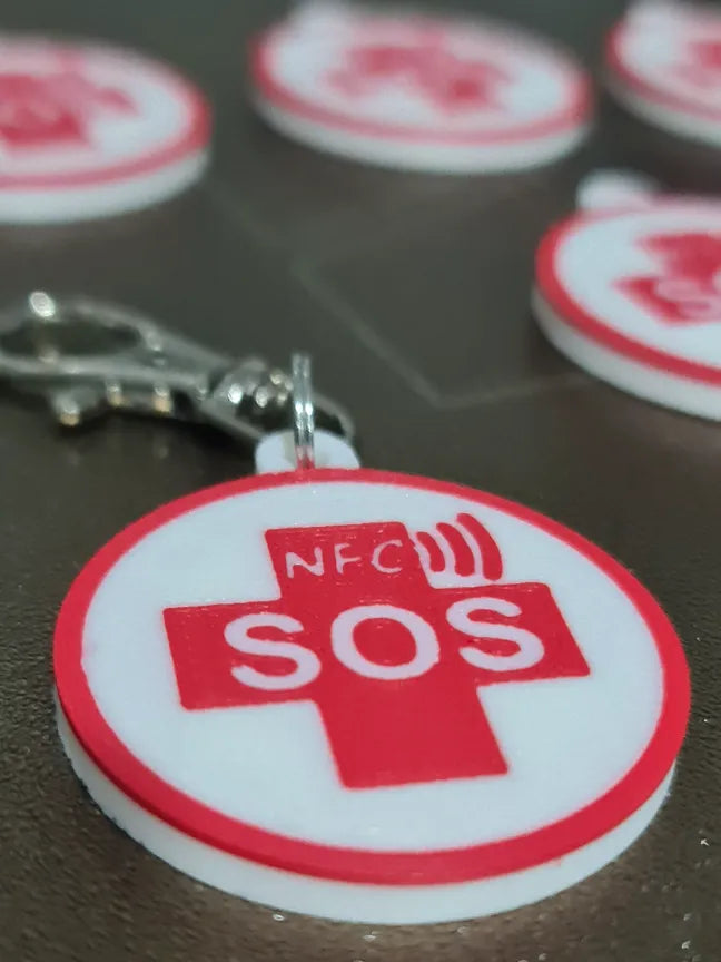 Llavero NFC SOS