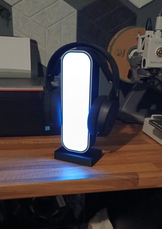 Porta Audífonos Customizable LED 1001