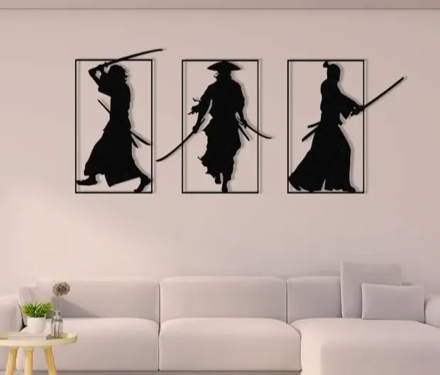 Arte de pared Samurái para tus paredes – Colección Exclusiva