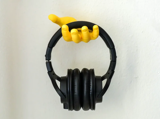 Soporte colgador con forma de mano